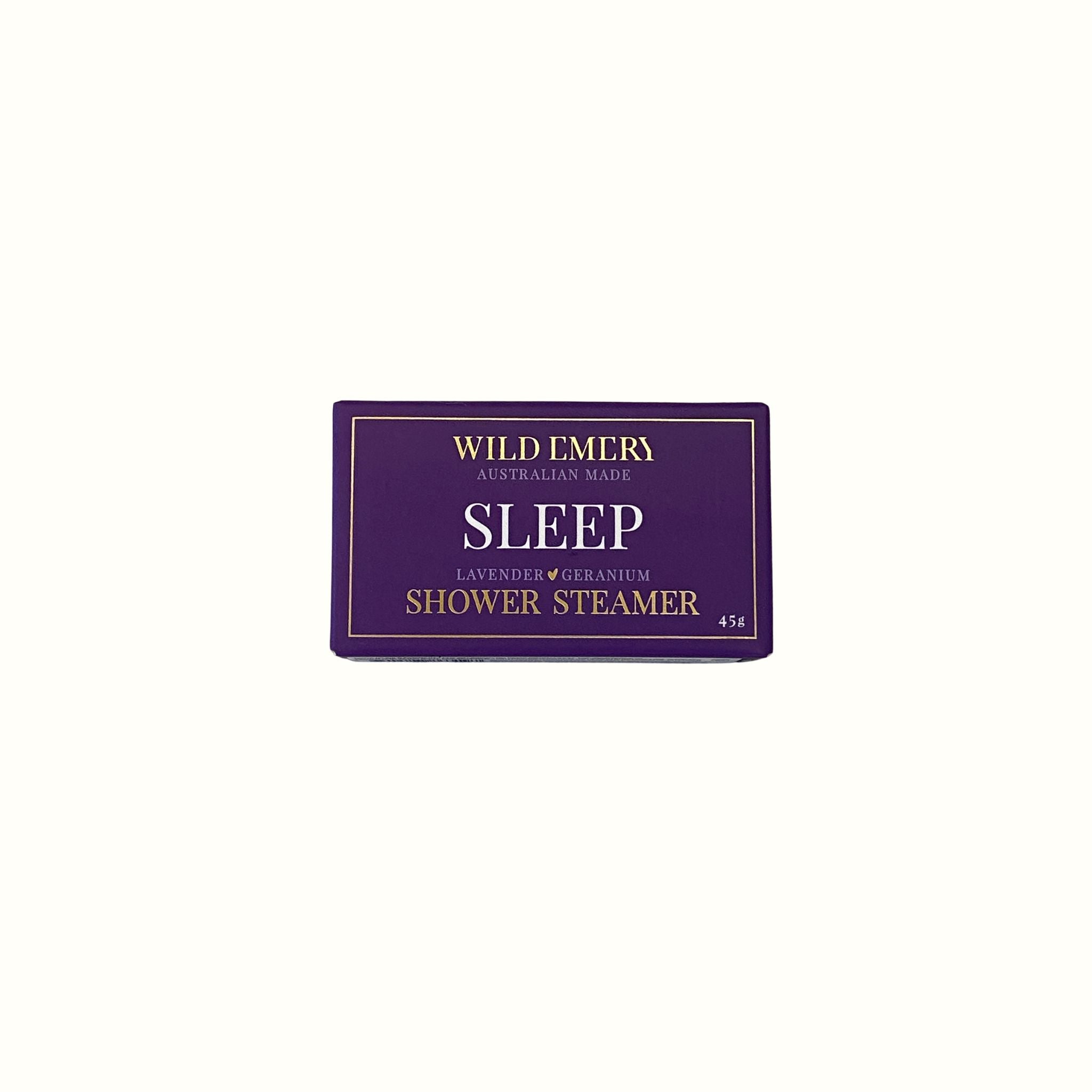 Sleep Shower Steamer - Wild Emery - Poppy Rose Flowers Brisbane