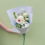 Soft and Natural Bouquet - My Store - Poppy Rose Flowers Brisbane