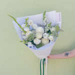 Soft and Natural Bouquet - My Store - Poppy Rose Flowers Brisbane