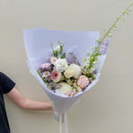 Soft and Natural Bouquet - My Store - Poppy Rose Flowers Brisbane