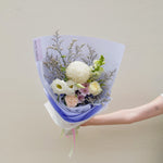 Soft and Natural Bouquet - My Store - Poppy Rose Flowers Brisbane