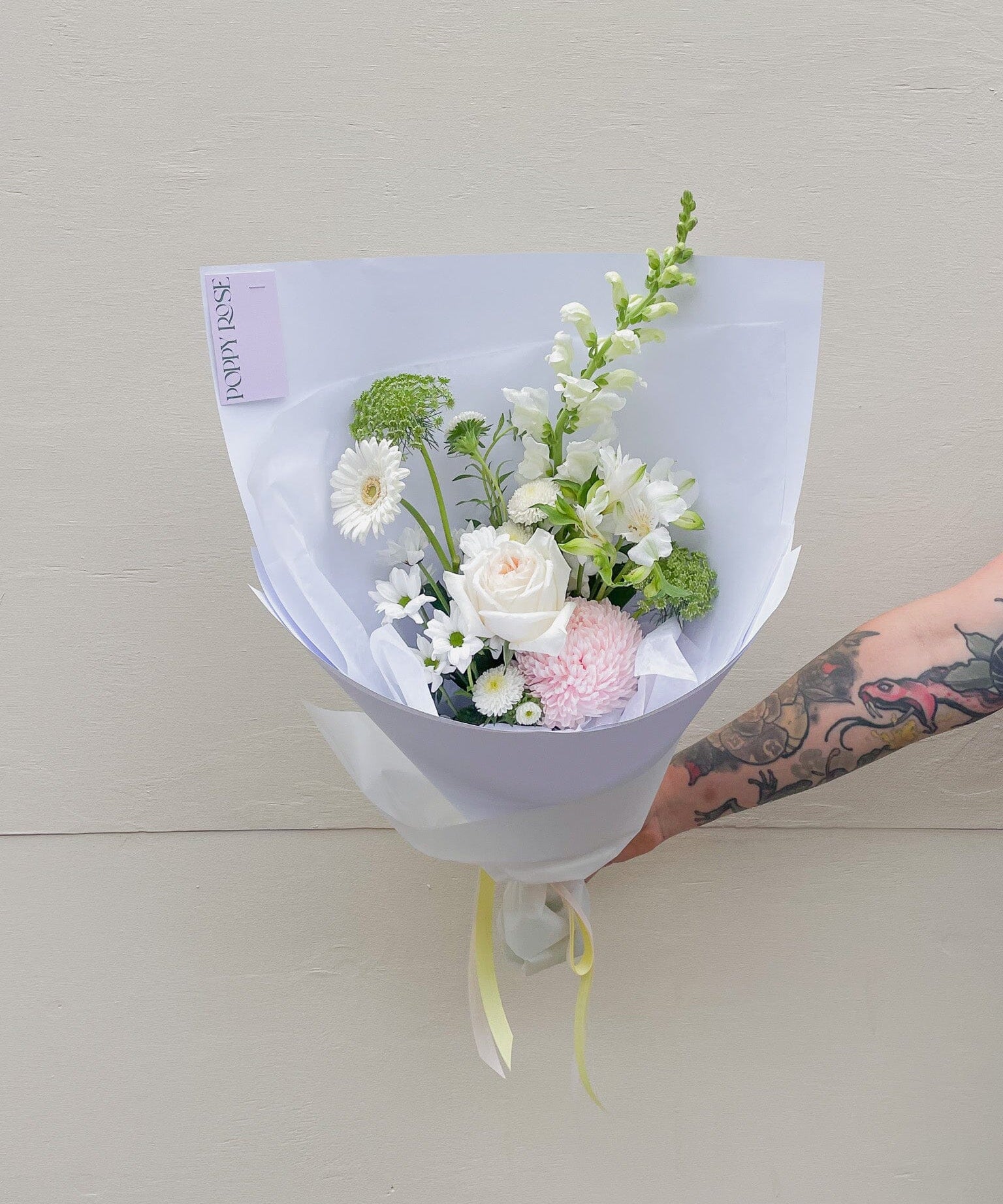 Soft and Natural Bouquet - My Store - Poppy Rose Flowers Brisbane