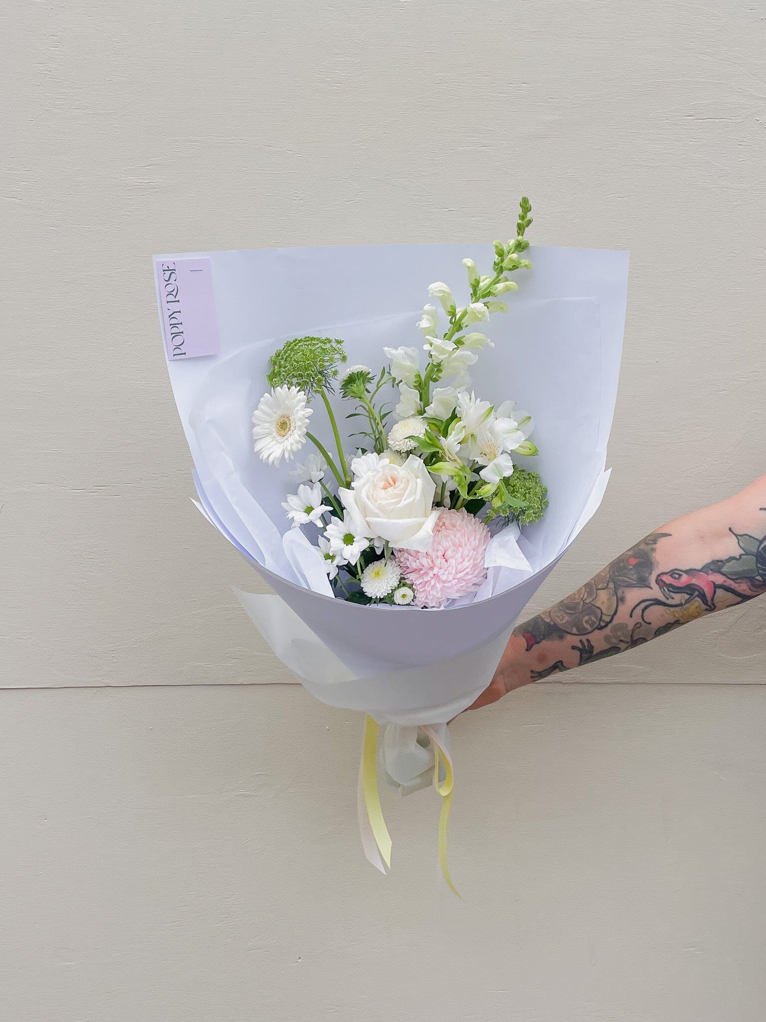 Soft and Natural Bouquet - My Store - Poppy Rose Flowers Brisbane