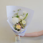 Soft and Natural Bouquet - Poppy Rose - Poppy Rose Flowers Brisbane