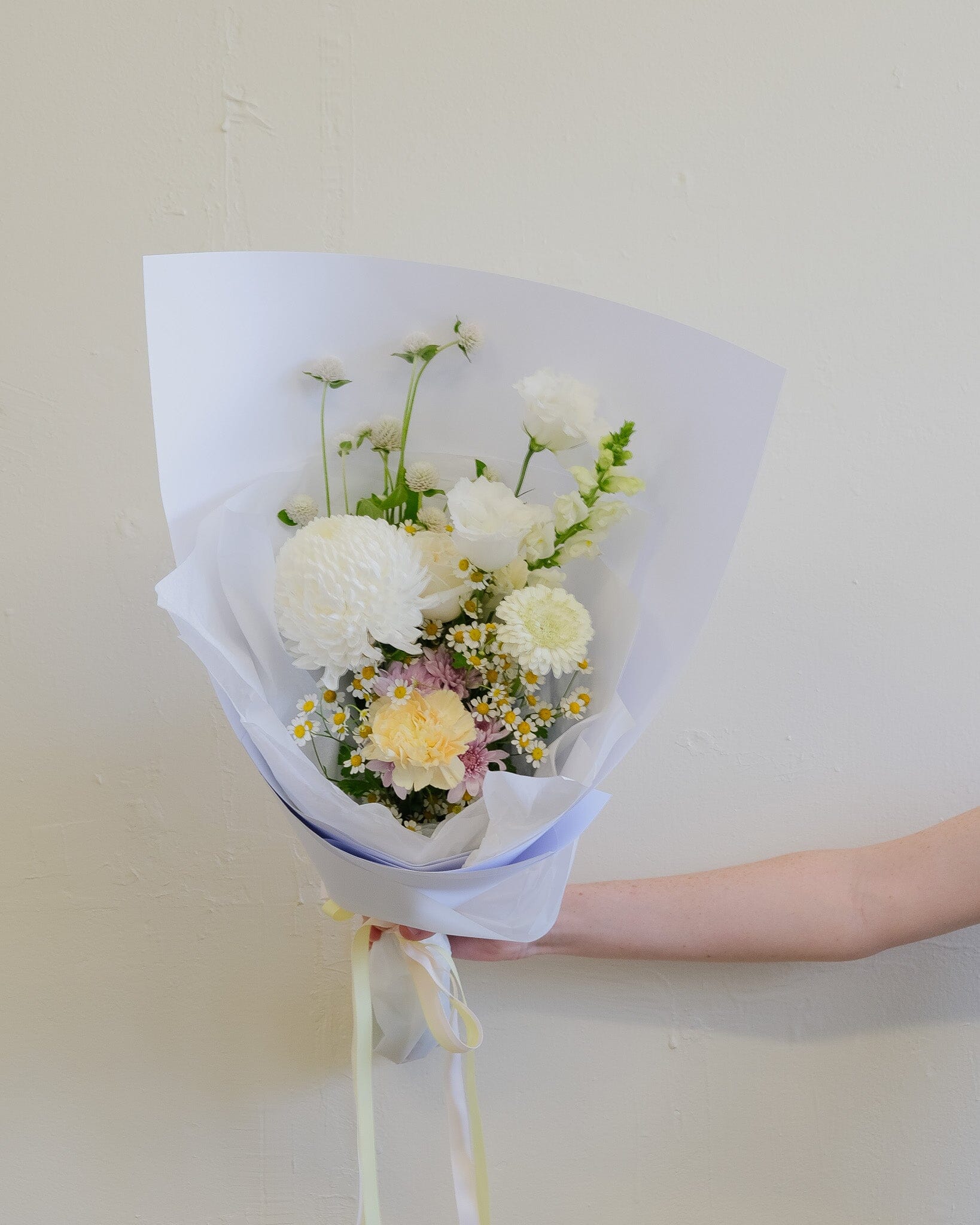 Soft and Natural Bouquet - Poppy Rose - Poppy Rose Flowers Brisbane