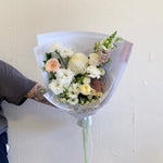 Soft and Natural Bouquet - Poppy Rose - Poppy Rose Flowers Brisbane