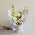 Soft and Natural Bouquet - Poppy Rose - Poppy Rose Flowers Brisbane