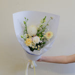 Soft and Natural Bouquet - Poppy Rose - Poppy Rose Flowers Brisbane