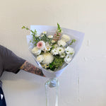 Soft and Natural Bouquet - Poppy Rose - Poppy Rose Flowers Brisbane