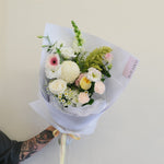 Soft and Natural Bouquet - Poppy Rose - Poppy Rose Flowers Brisbane