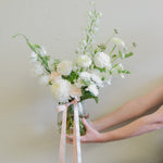 Soft and Natural Vase - Poppy Rose - Poppy Rose Flowers Brisbane