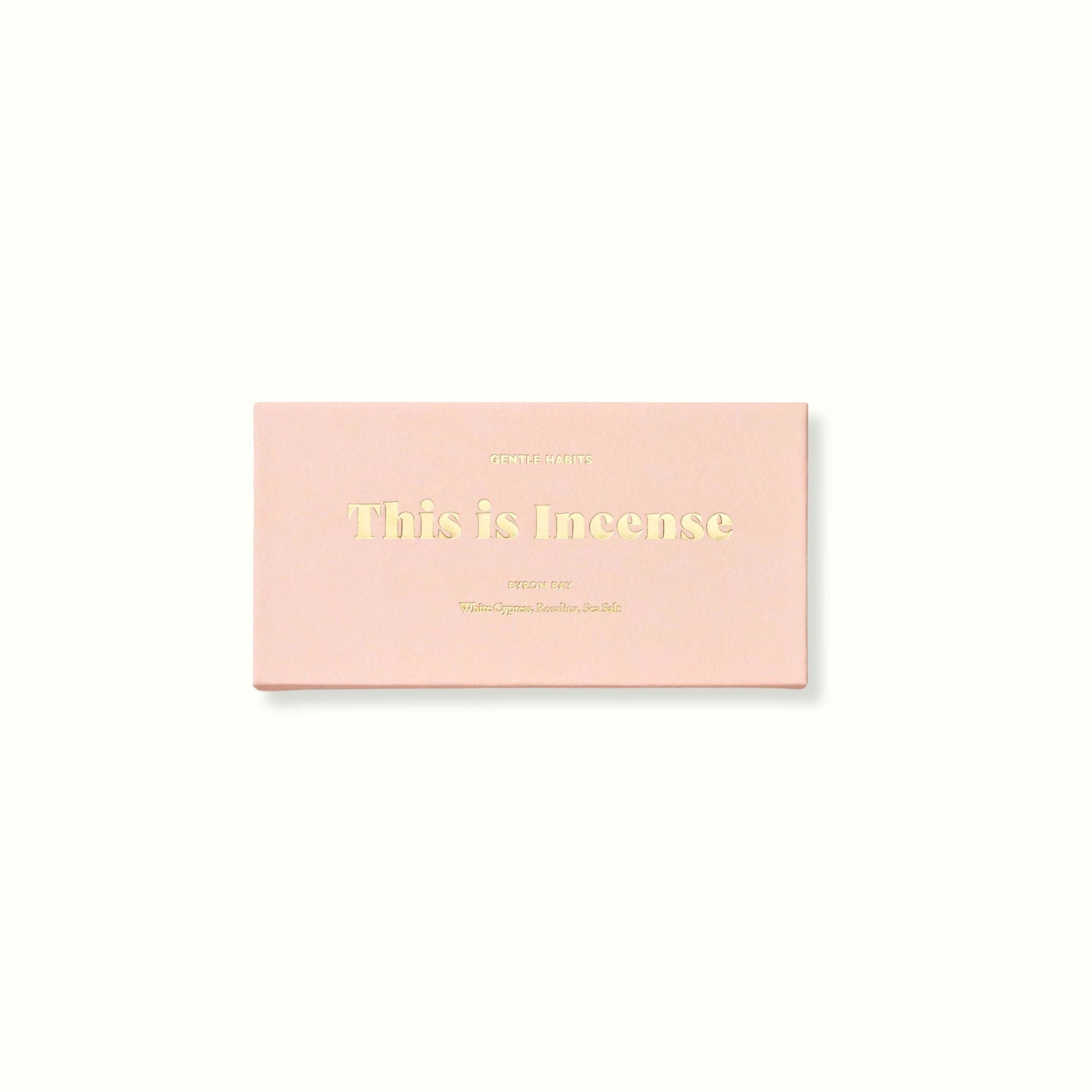 This is Incense Byron Bay - Gentle Habits - Poppy Rose Flowers Brisbane
