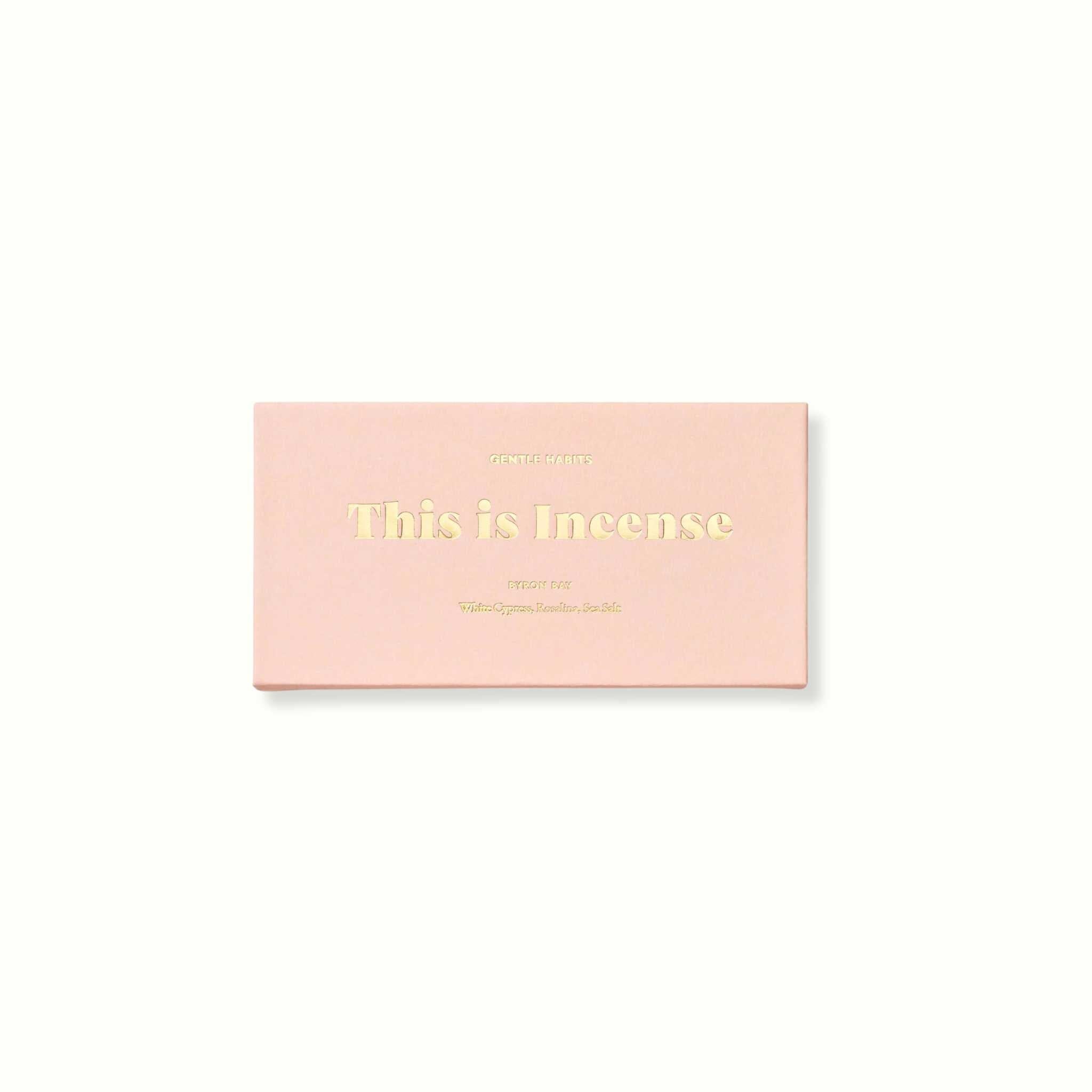 This is Incense - Gentle Habits - Poppy Rose Flowers Brisbane