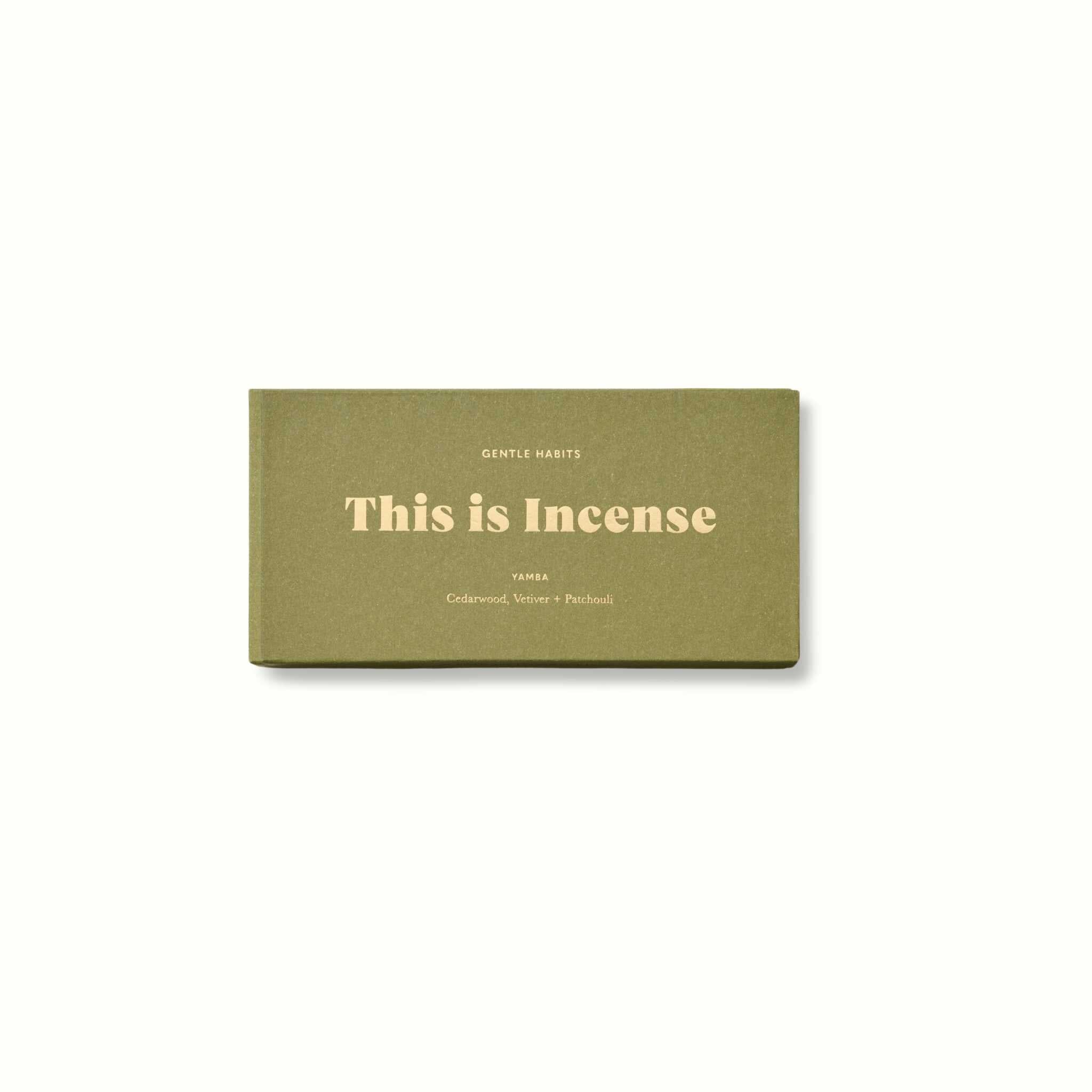 This is Incense Home Fragrance Gentle Habits Yamba 