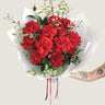 Timeless Love 18 Rose Bouquet - Poppy Rose - Poppy Rose Flowers Brisbane