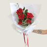 Timeless Love - 6 Rose Bouquet - Poppy Rose - Poppy Rose Flowers Brisbane