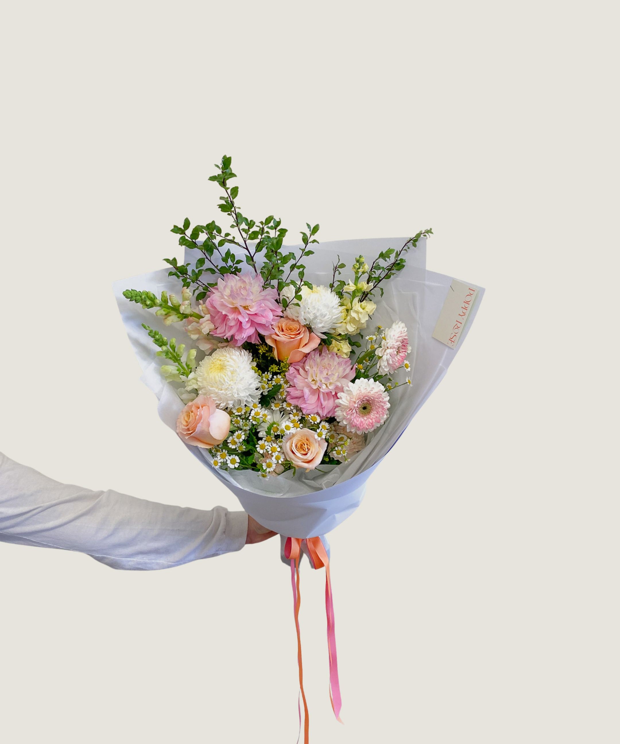 Valentine's Day Florist Choice Bouquet Large - Poppy Rose - Poppy Rose Flowers Brisbane