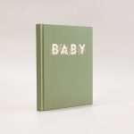 Baby Book Sage Green