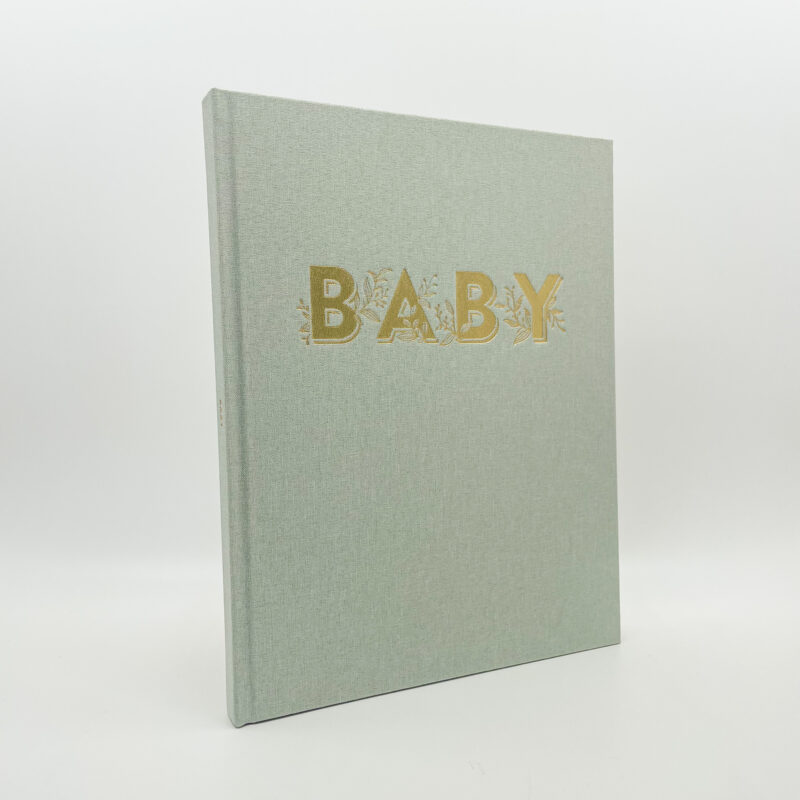 Baby Book Green Pistachio